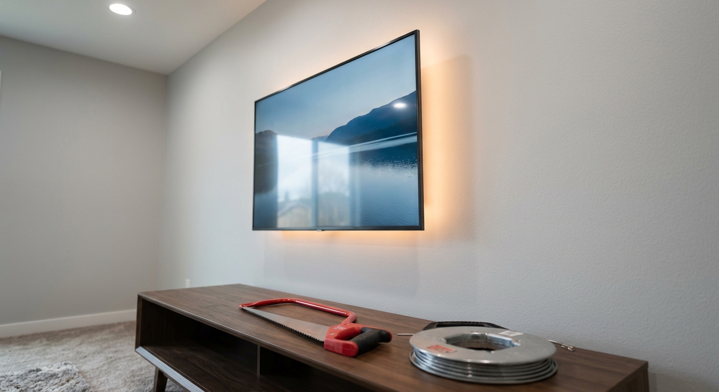 How to Hide TV Wires in Wall Safely: A DIY Homeowner’s Guide