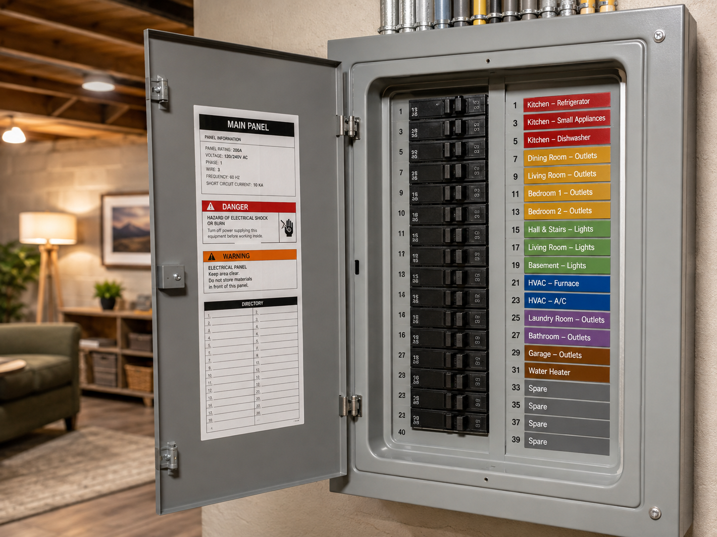 Complete Home Electrical Panel Labeling Guide for DIY Homeowners